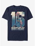 Marvel Captain America 16th Birthday T-Shirt, NAVY, hi-res