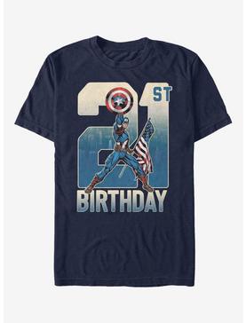 Marvel Captain America 21st Birthday T-Shirt, , hi-res
