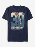 Marvel Captain America 30th Birthday T-Shirt, NAVY, hi-res