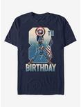 Marvel Captain America 8th Birthday T-Shirt, NAVY, hi-res