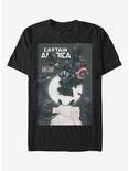 Marvel Captain America Cops T-Shirt, BLACK, hi-res