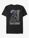 Marvel Black Panther 21st Birthday T-Shirt, BLACK, hi-res