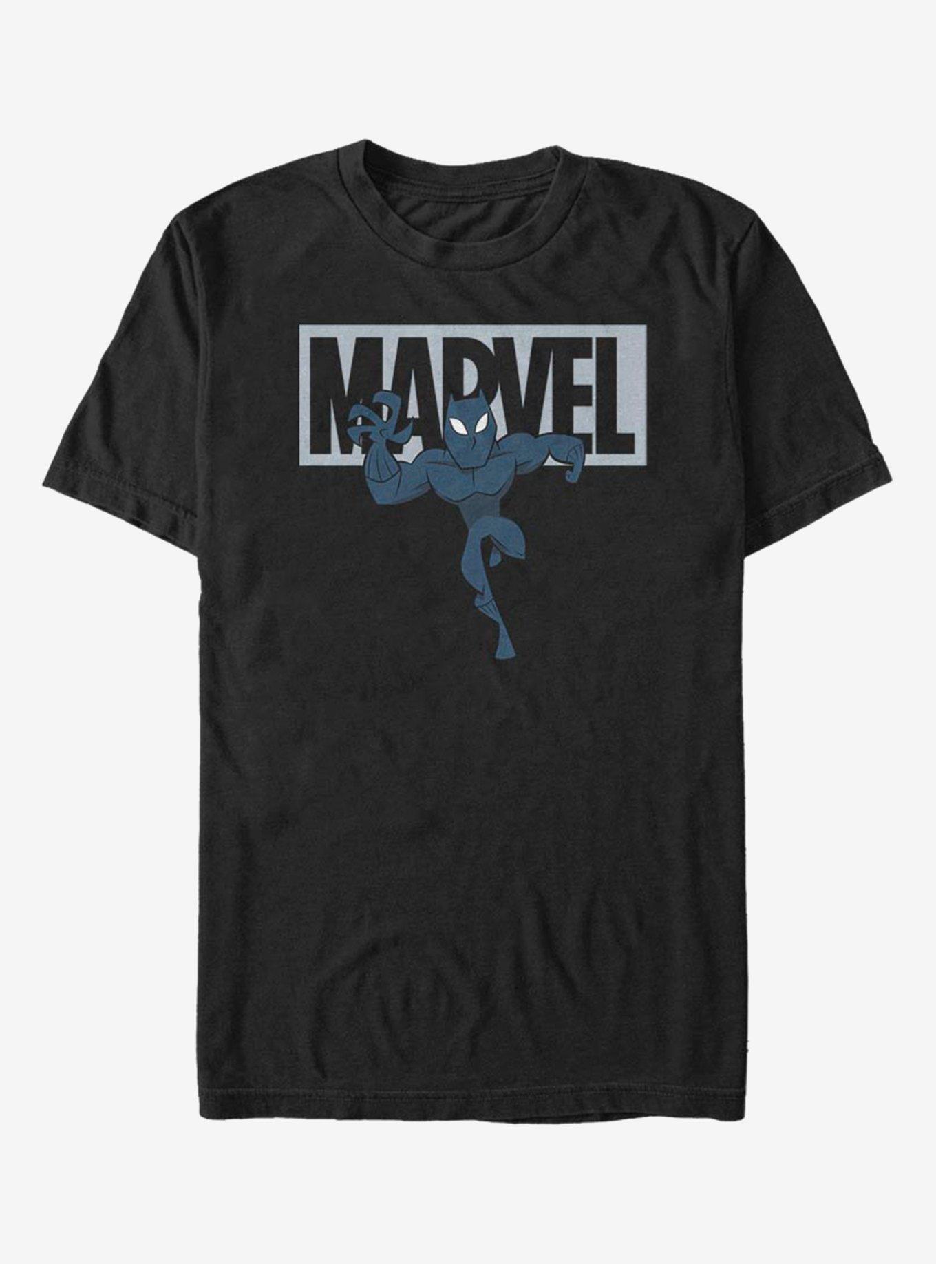 Marvel Black Panther Brick Panther T-Shirt, BLACK, hi-res