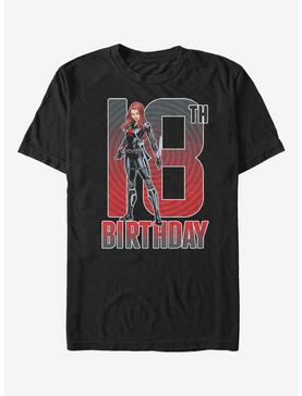 Marvel Black Widow 18th Birthday T-Shirt, , hi-res