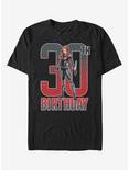 Marvel Black Widow 30th Birthday T-Shirt, BLACK, hi-res