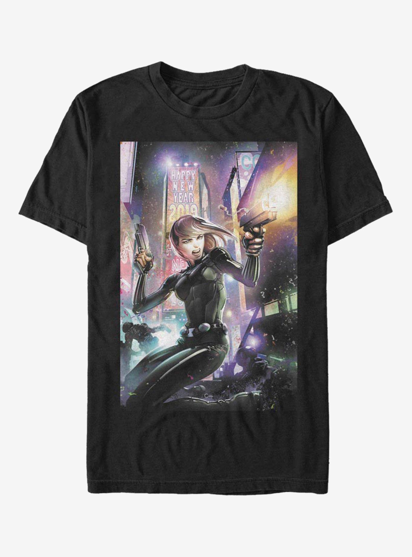 Marvel Black Widow T-Shirt, BLACK, hi-res