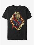 Marvel Captain Marvel Glow T-Shirt, BLACK, hi-res
