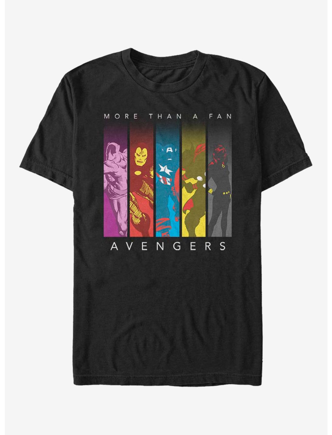Marvel Avengers Fan Favs T-Shirt, BLACK, hi-res