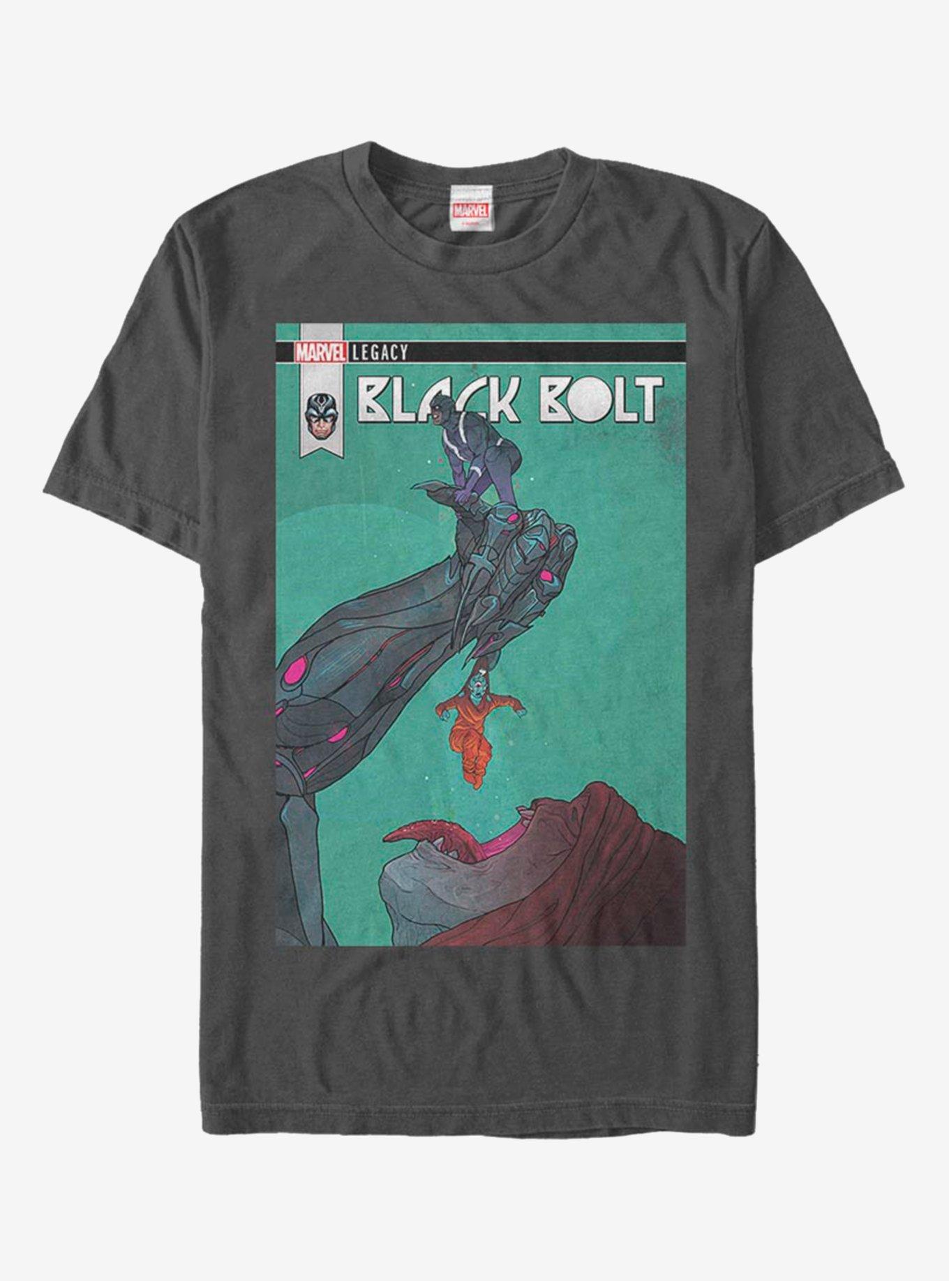 Marvel Bolt Monster T-Shirt, CHARCOAL, hi-res