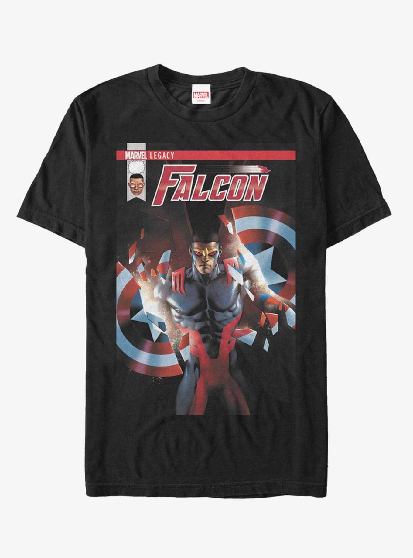 Marvel Falcon Captain Cover T-Shirt, , hi-res