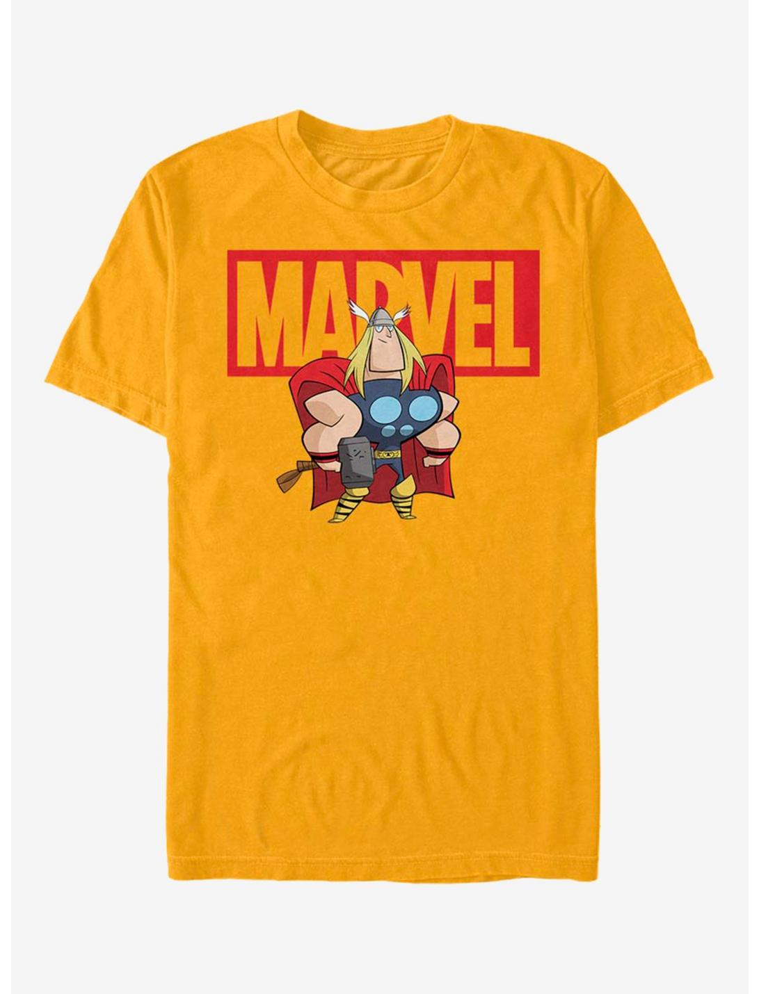 Marvel Thor Brick Thor T-Shirt, GOLD, hi-res