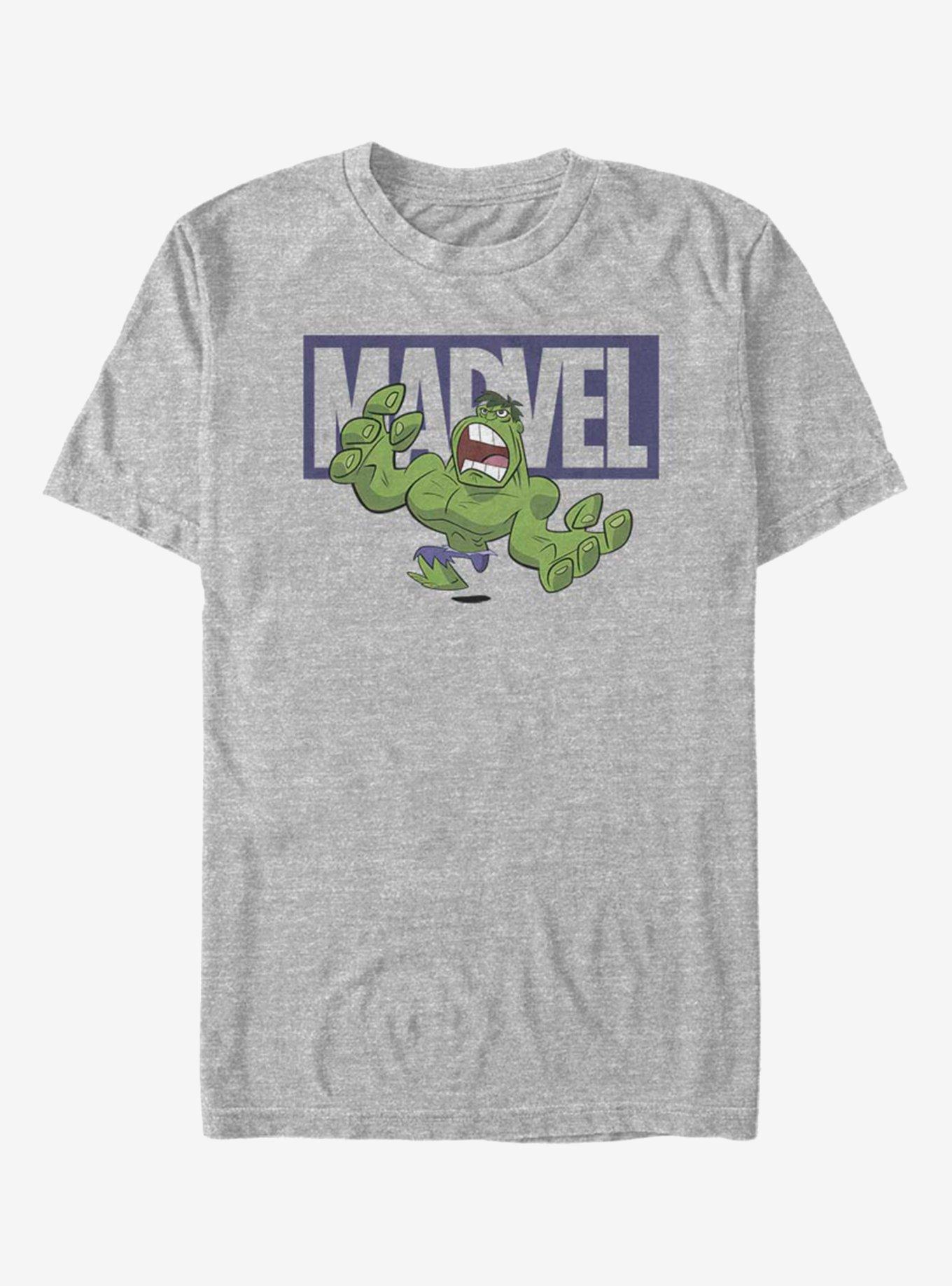 Marvel Hulk Brick Hulk T-Shirt, ATH HTR, hi-res