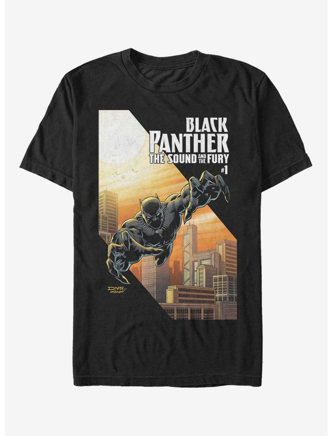 Marvel Black Panther Fury T-Shirt, BLACK, hi-res