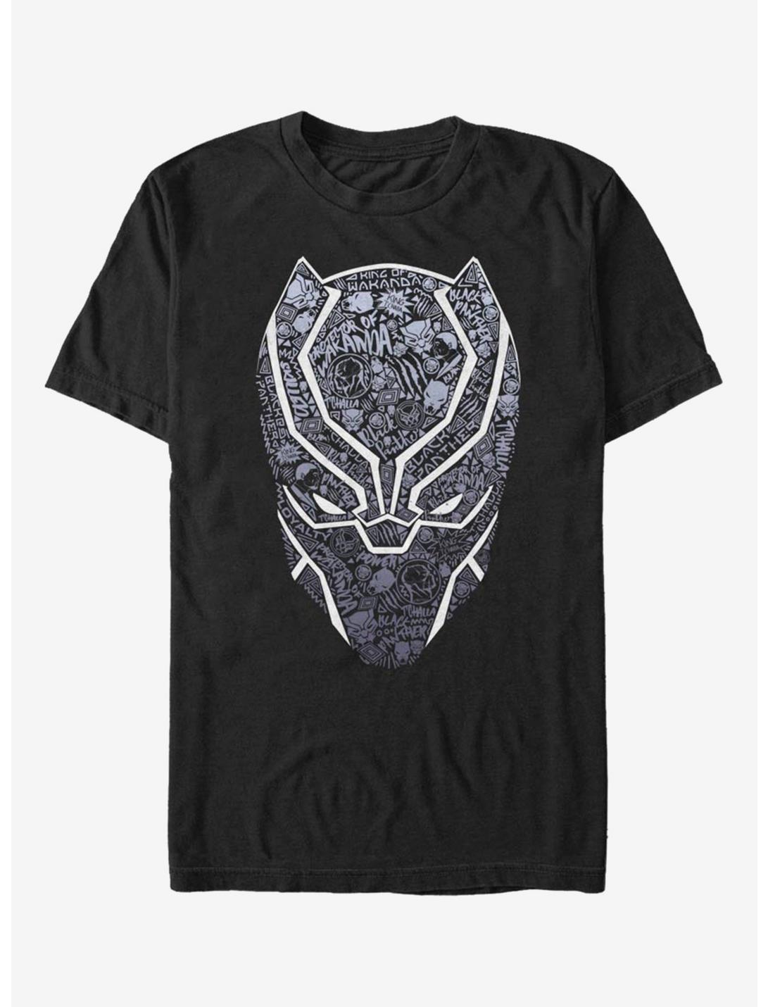 Marvel Black Panther Icon Fill T-Shirt, BLACK, hi-res