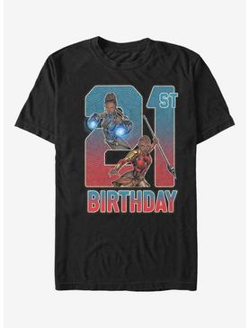 Marvel Black Panther Shuri Okoye 21st Birthday T-Shirt, , hi-res