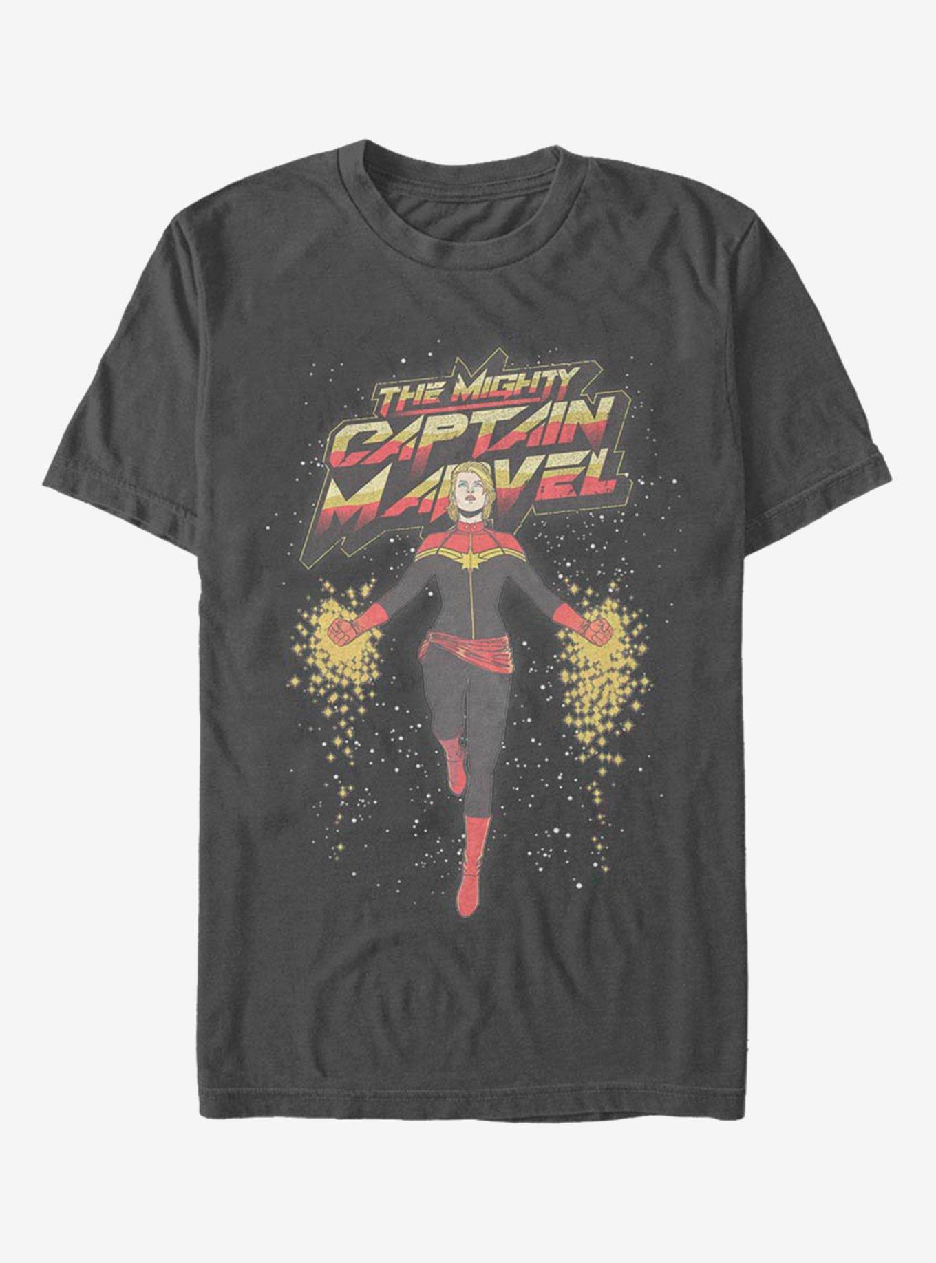 Marvel Captain Marvel Mighty Cap T-Shirt, , hi-res