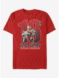 Marvel Guardians Of The Galaxy Groot 16th Birthday T-Shirt, RED, hi-res