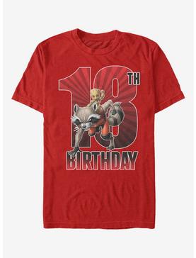 Marvel Guardians Of The Galaxy Groot 18th Birthday T-Shirt, , hi-res