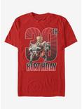 Marvel Guardians Of The Galaxy Groot 30st Birthday T-Shirt, RED, hi-res