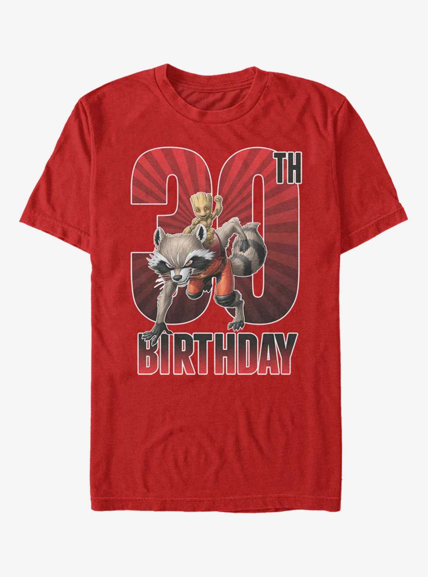 Marvel Guardians Of The Galaxy Groot 30st Birthday T-Shirt, , hi-res