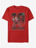Marvel Iron Man 18th Birthday T-Shirt, RED, hi-res
