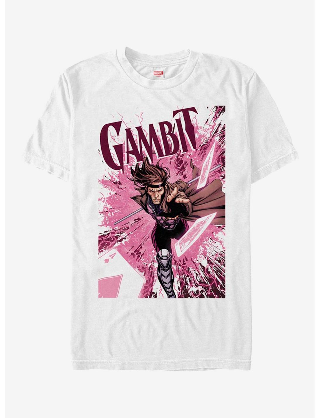 Marvel Gambit Painted T-Shirt, WHITE, hi-res
