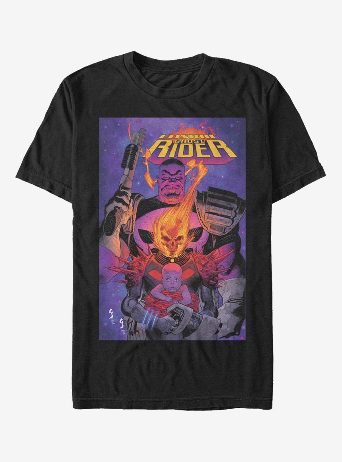 Marvel Ghost Rider T-Shirt, BLACK, hi-res