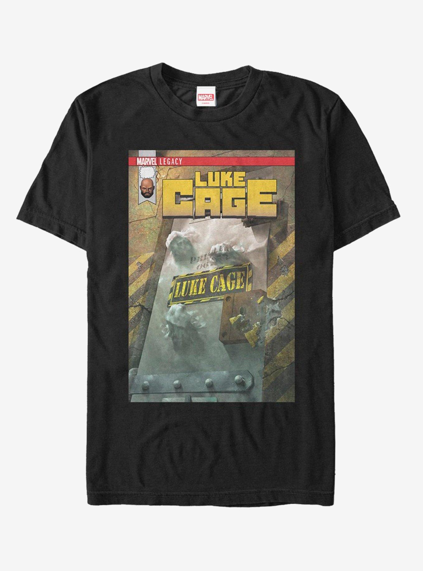 Marvel Iron Cage T-Shirt, BLACK, hi-res
