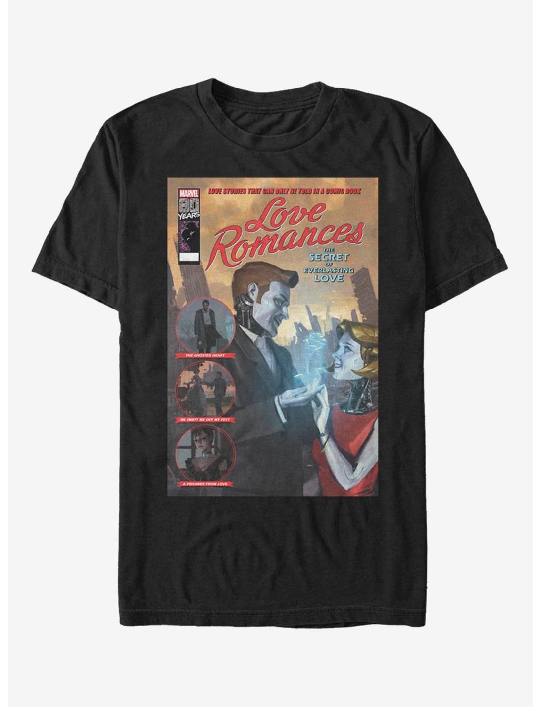Marvel Love Romances T-Shirt, BLACK, hi-res