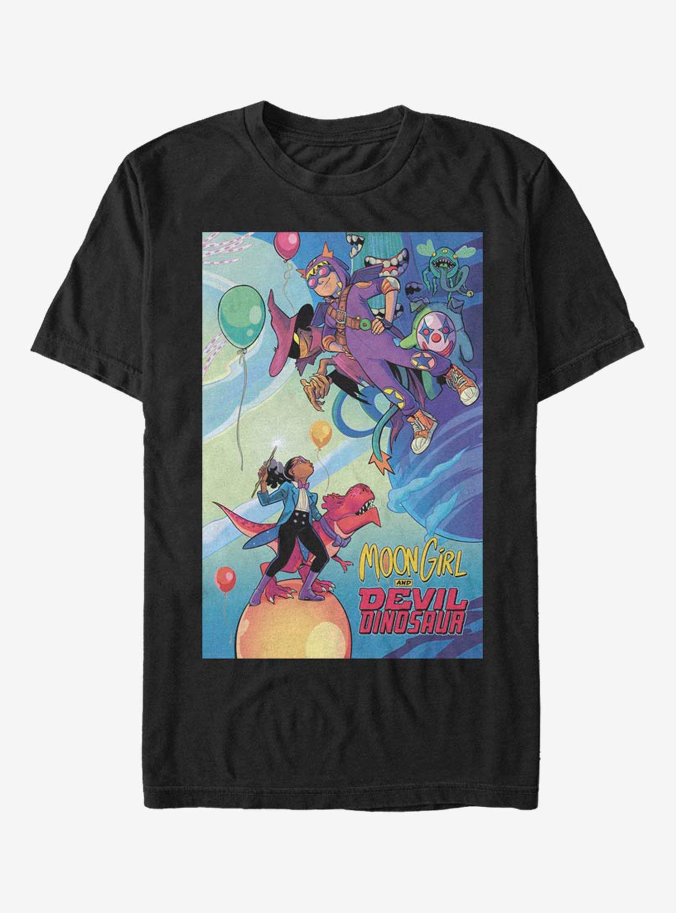 Marvel Moon Girl Devil Dino Jan T-Shirt, BLACK, hi-res
