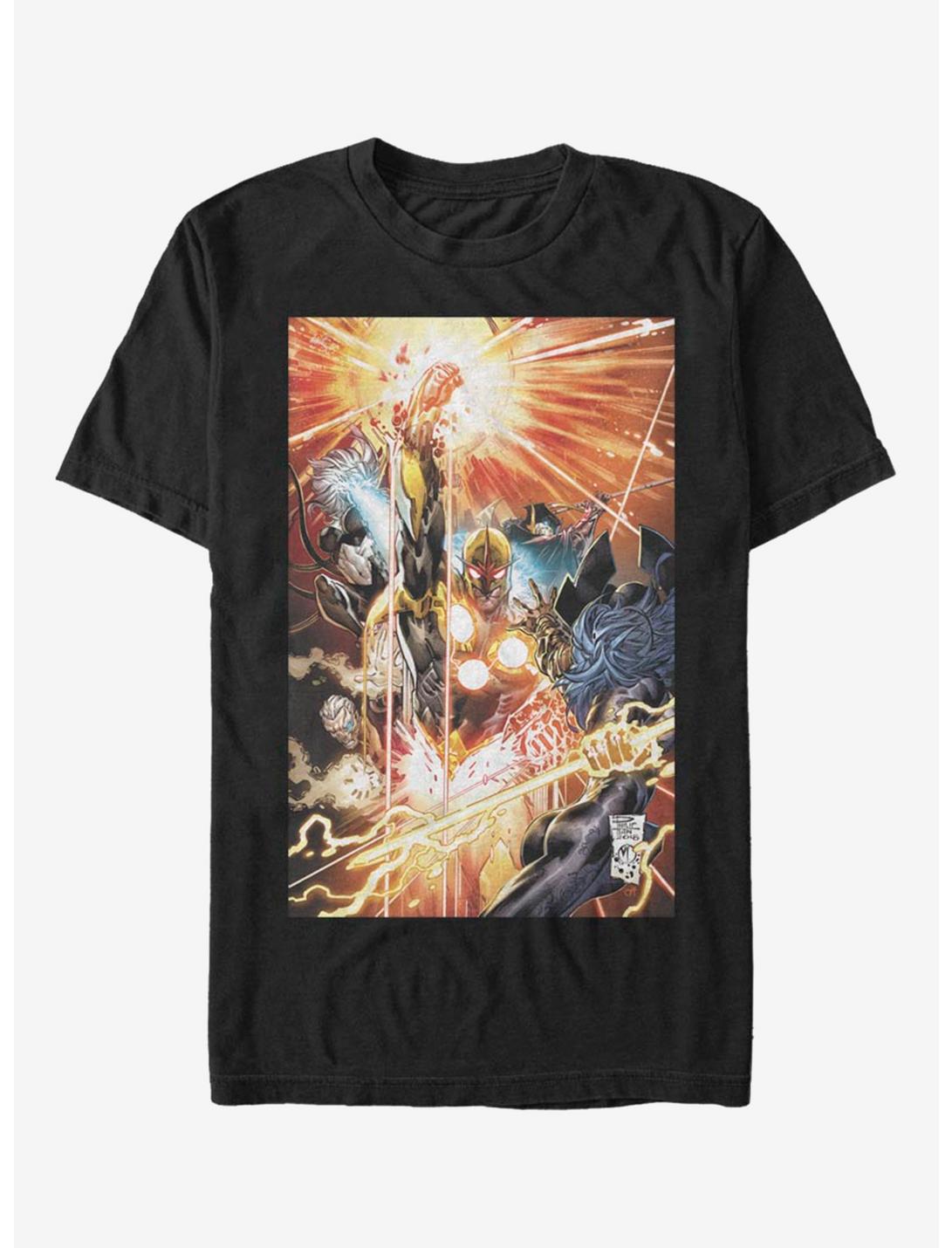 Marvel Nova T-Shirt, BLACK, hi-res