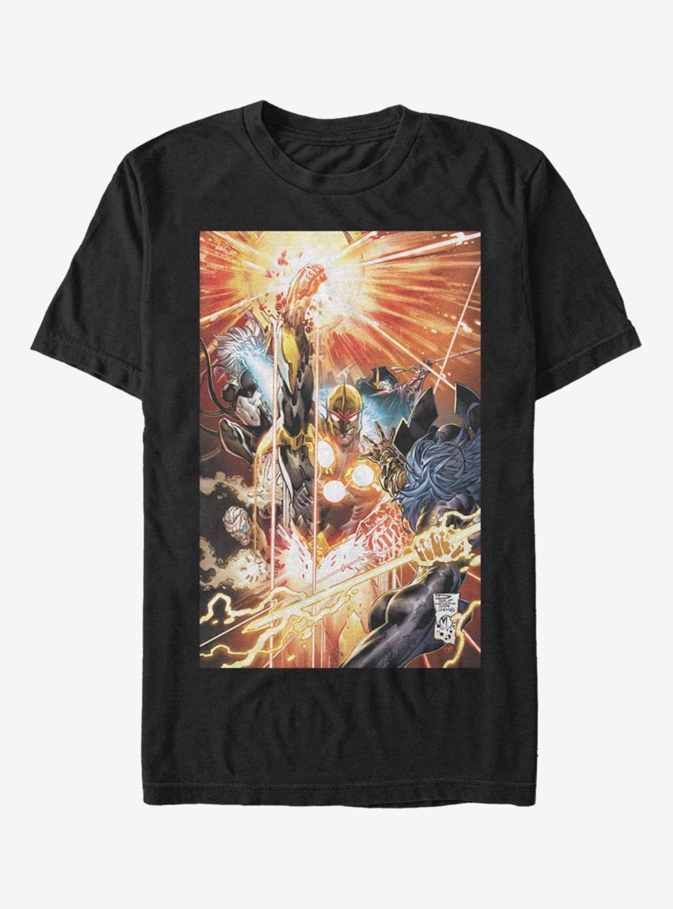 Marvel Nova T-Shirt, BLACK, hi-res