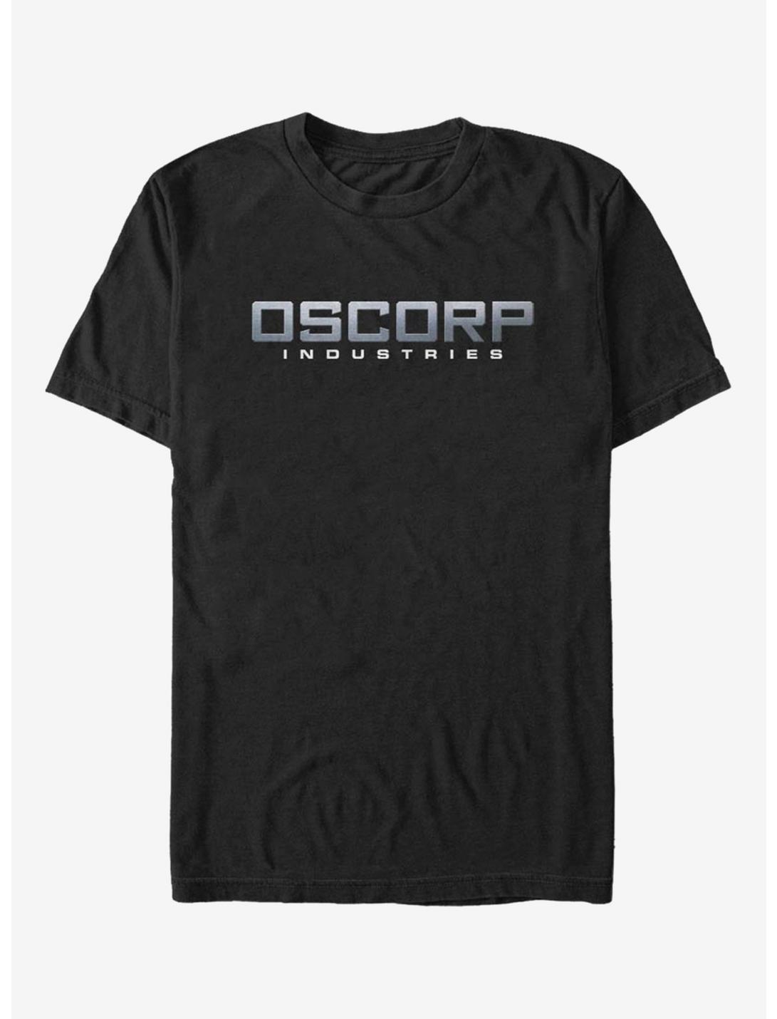 Marvel Spider-Man Oscorp Logo T-Shirt, BLACK, hi-res
