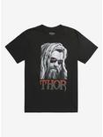 Marvel Avengers: Endgame Thor Portrait T-Shirt, GREY, hi-res