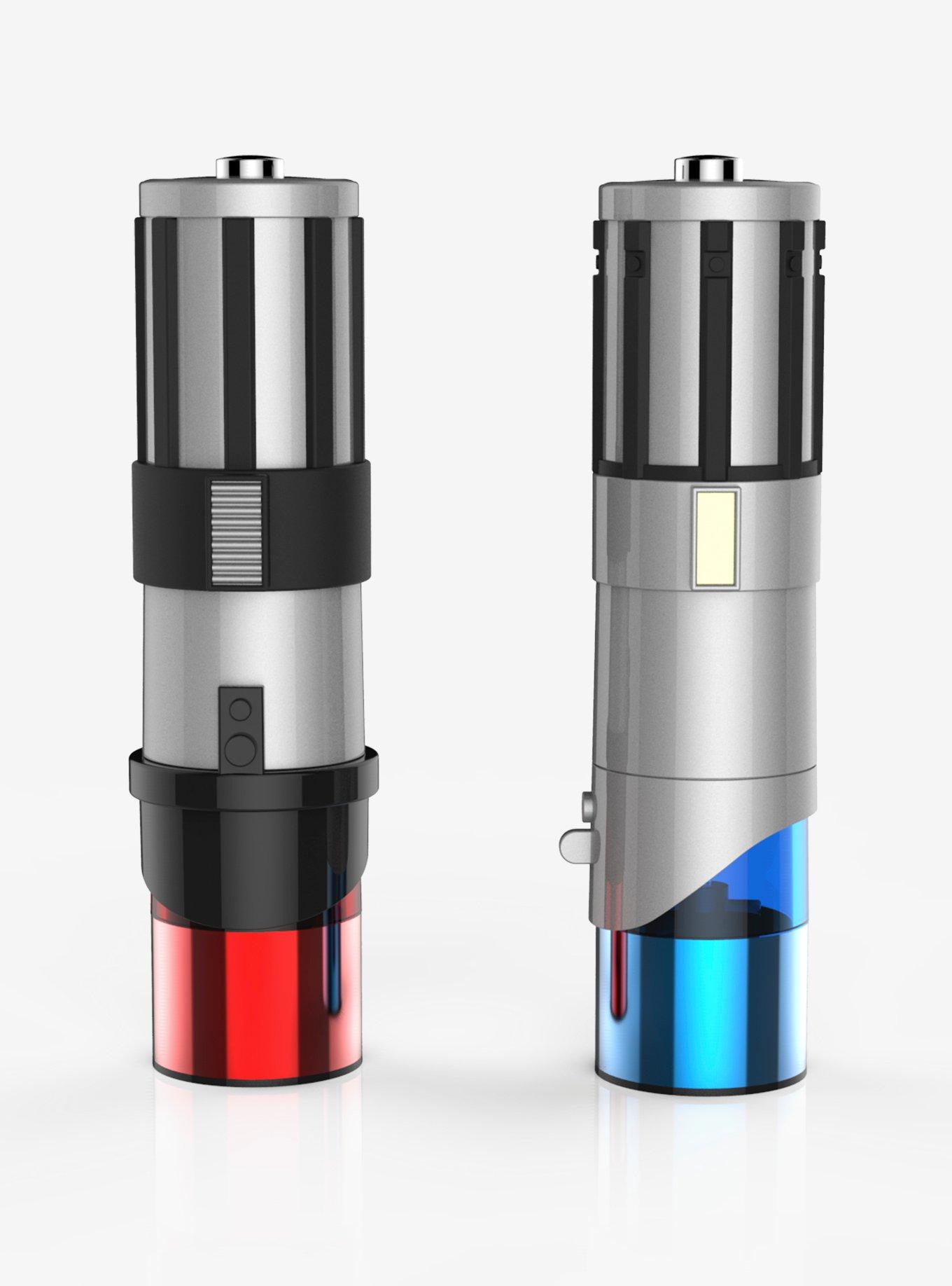  Star Wars Lightsaber Electric Salt and Pepper Mill Grinder  (Pack of 2): Home & Kitchen