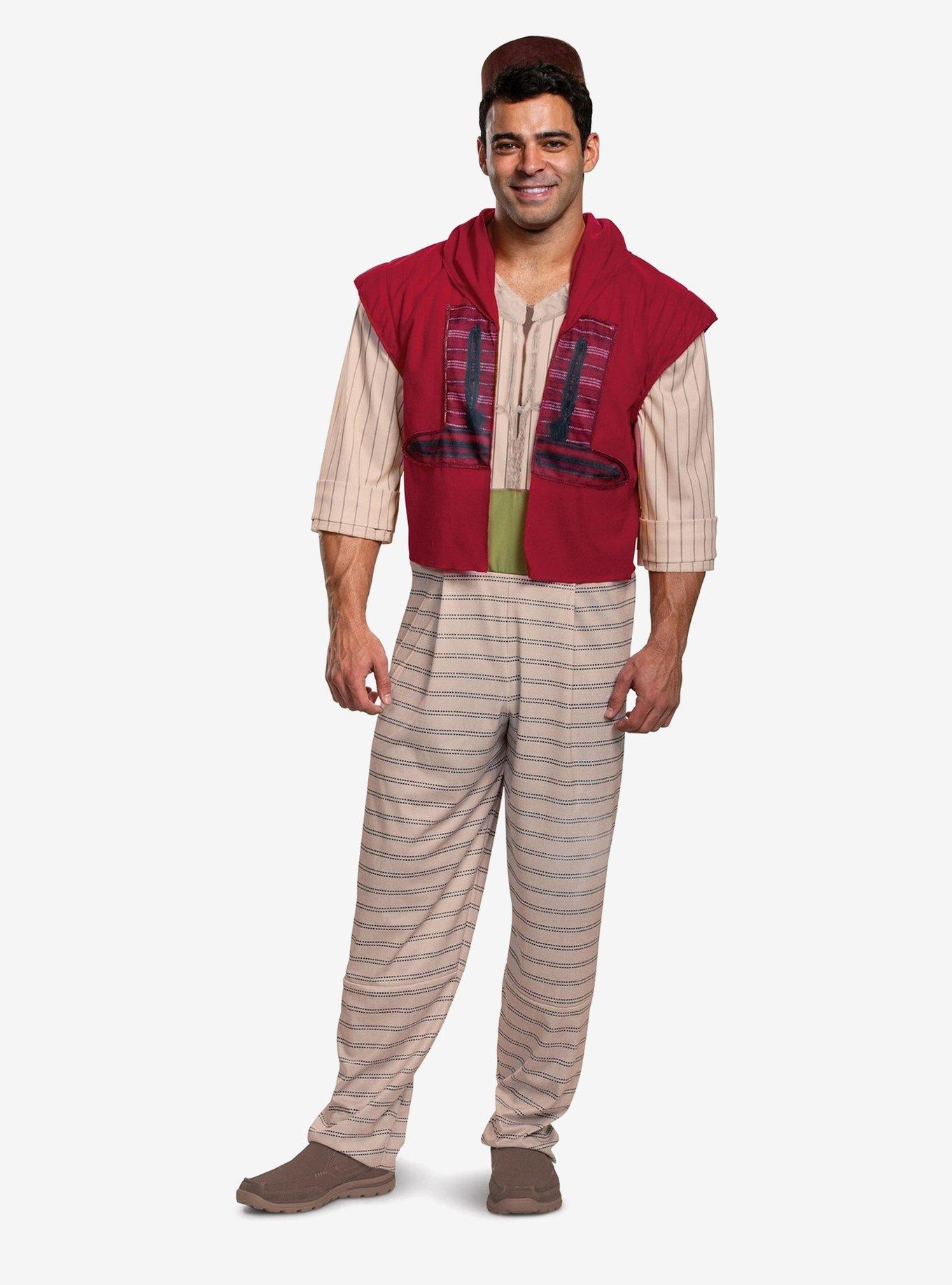 Disney Aladdin: Aladdin Deluxe Costume, WHITE, hi-res