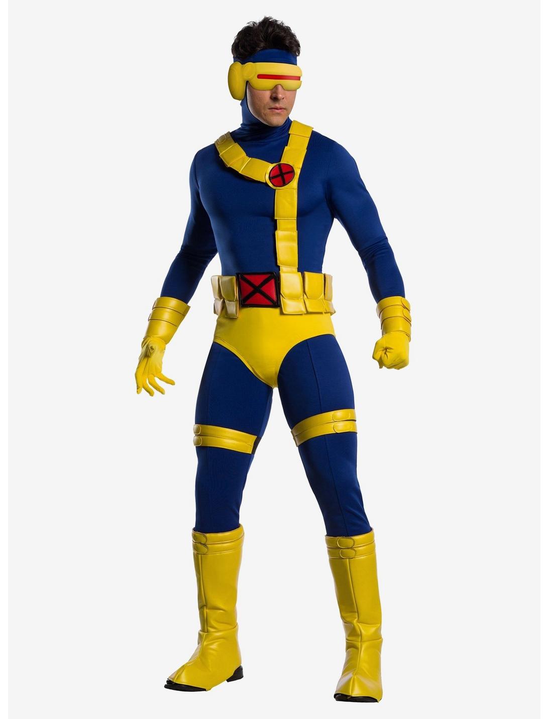 Marvel X-Men Cyclops Costume, BLUE, hi-res