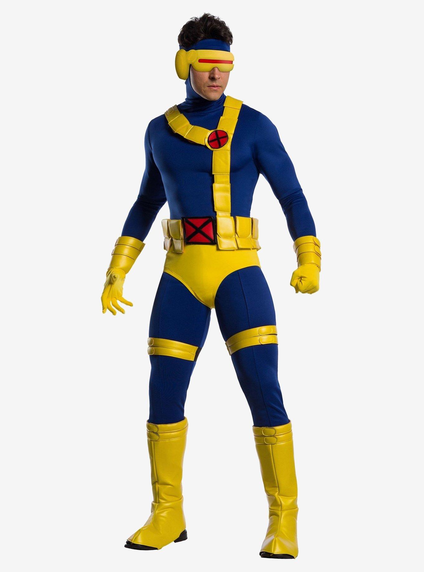 Marvel X-Men Cyclops Costume, BLUE, hi-res