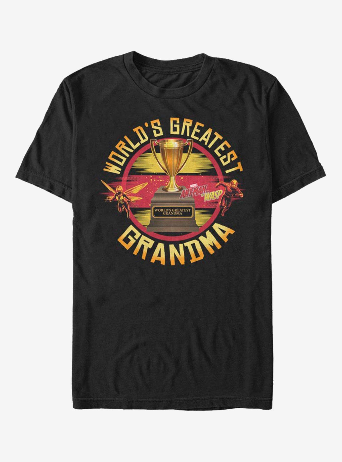 Marvel Ant-Man Greatest Grandma T-Shirt, BLACK, hi-res