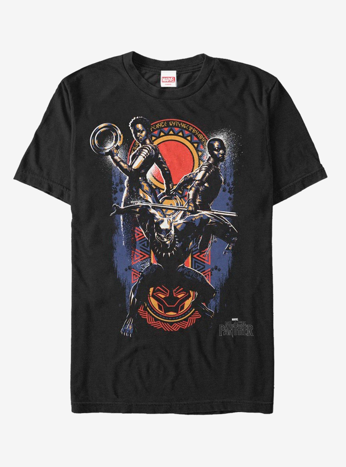 Marvel Black Panther Big Three T-Shirt