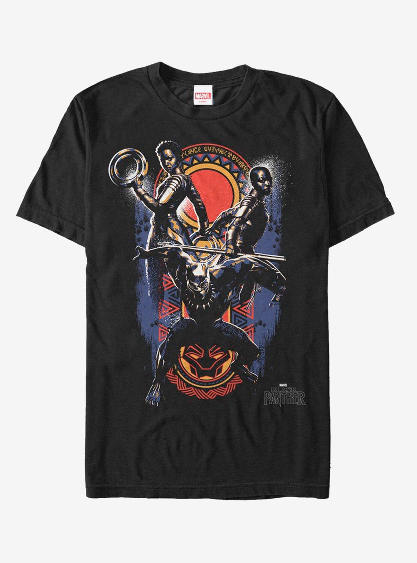 Marvel Black Panther Big Three T-Shirt, , hi-res
