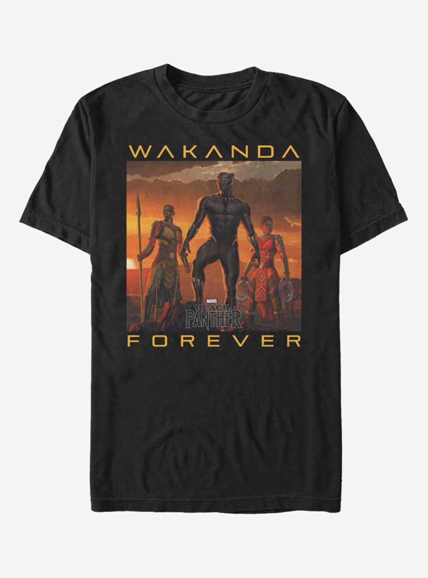 Marvel Black Panther Wakanda Forever T-Shirt, , hi-res