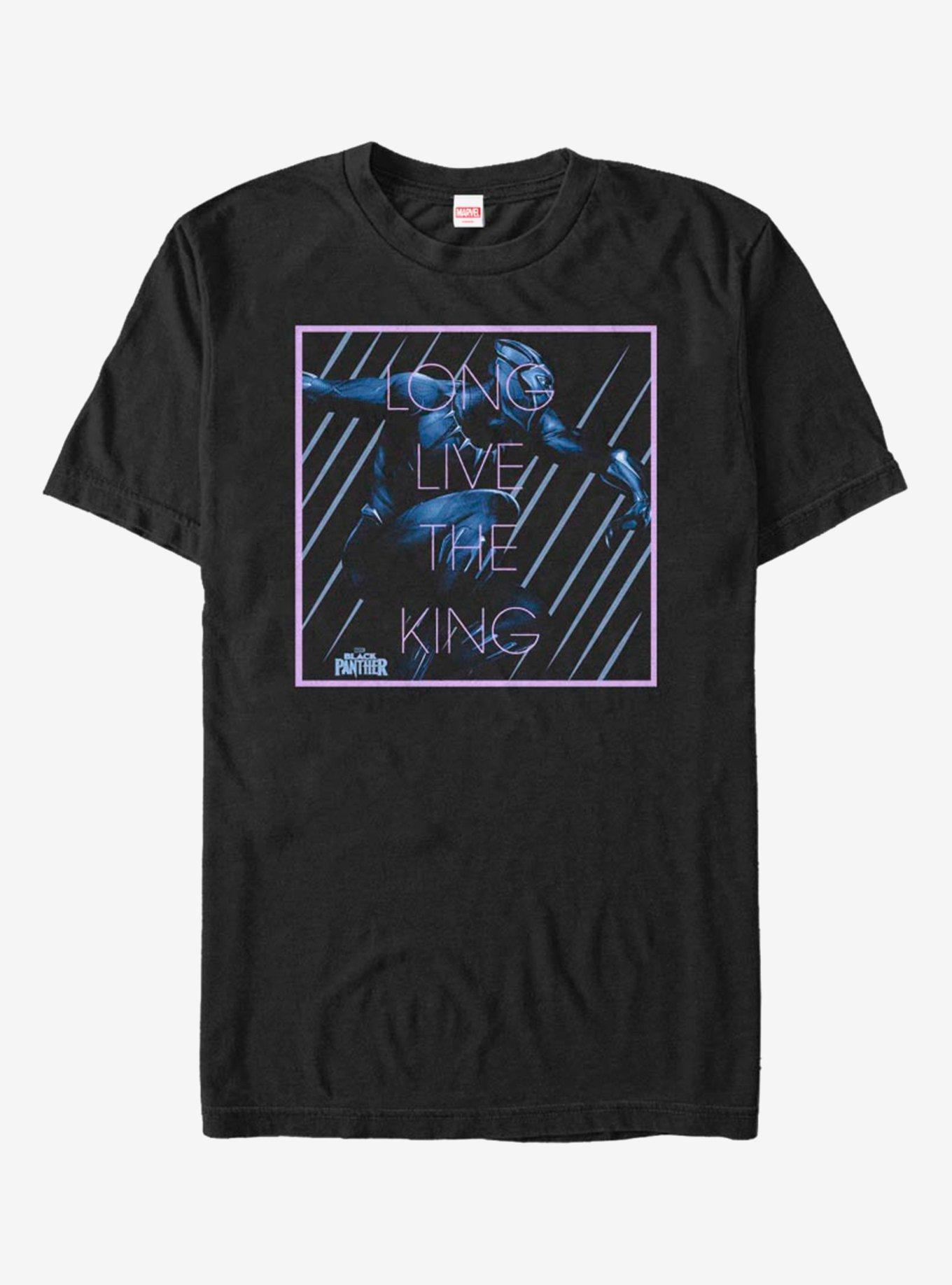 Marvel Black Panther Long Live King T-Shirt