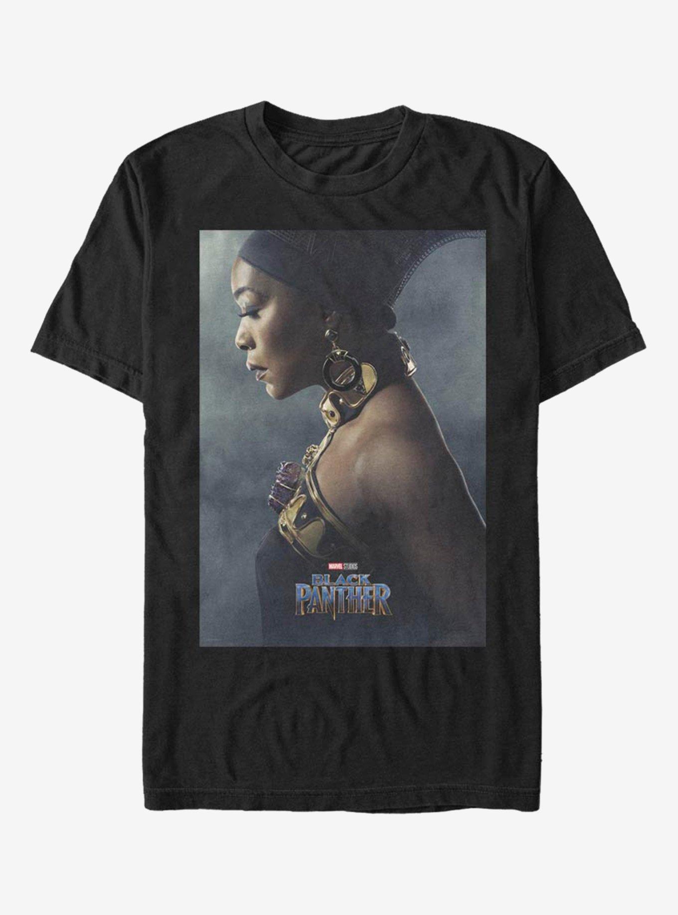 Marvel Black Panther Ramonda Poster T-Shirt, BLACK, hi-res