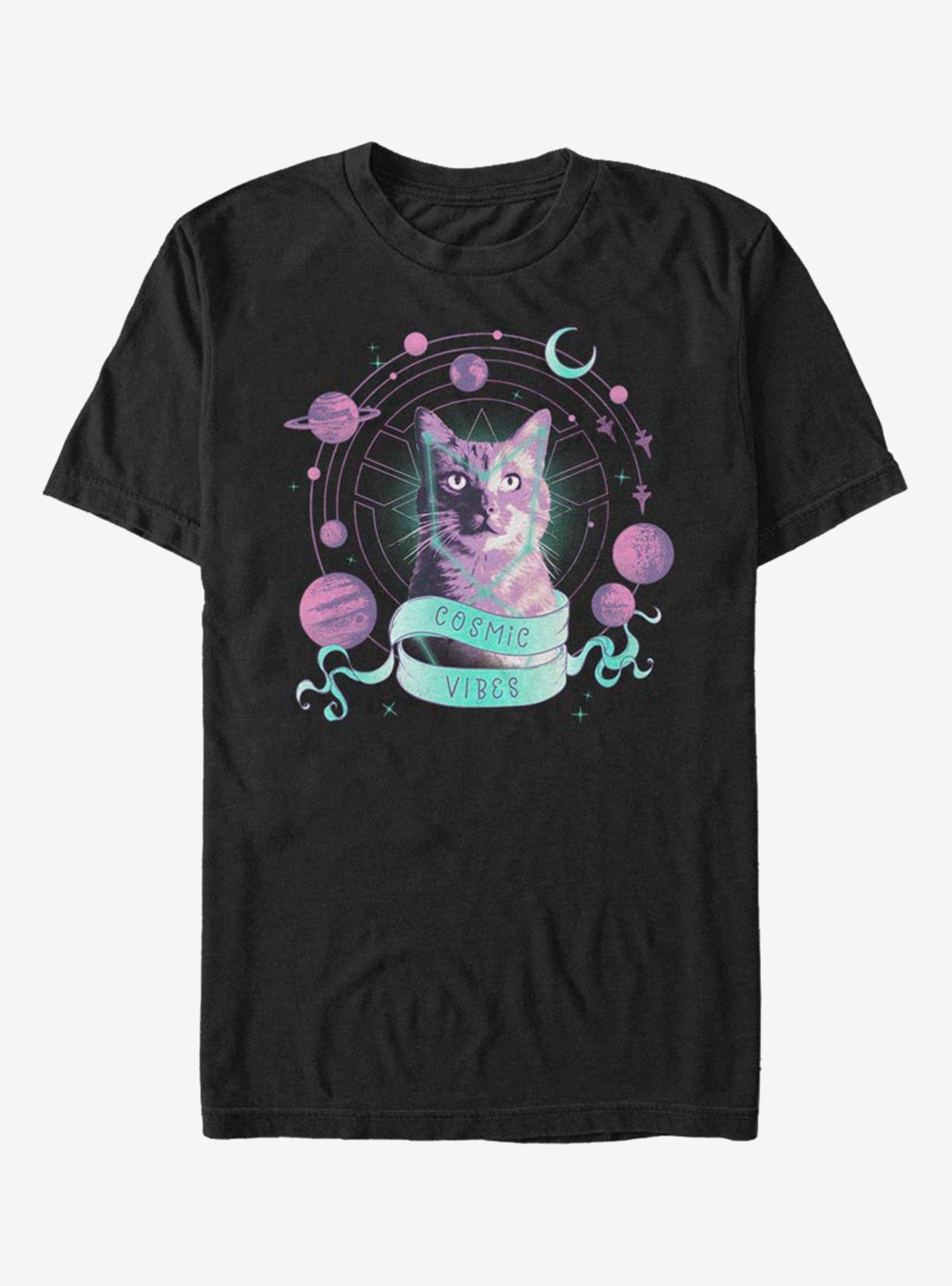 Marvel Captain Marvel Cosmic Goose T-Shirt, BLACK, hi-res