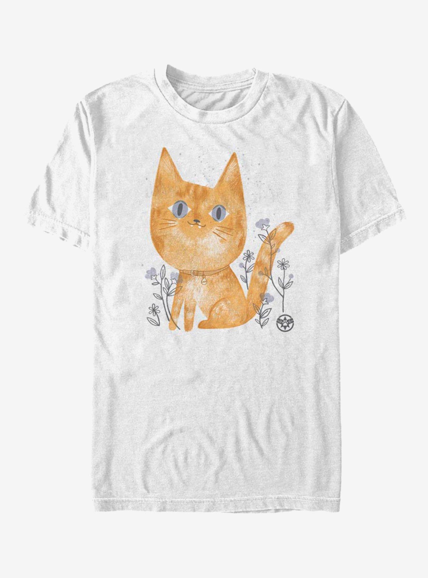 Captain marvel cat t hot sale shirt