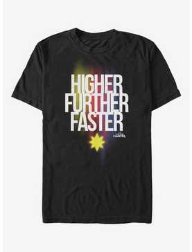 Marvel Captain Marvel Higher Further Faster T-Shirt, , hi-res