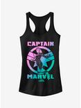 Marvel Captain Marvel Marvel Grade Girls Tank, BLACK, hi-res