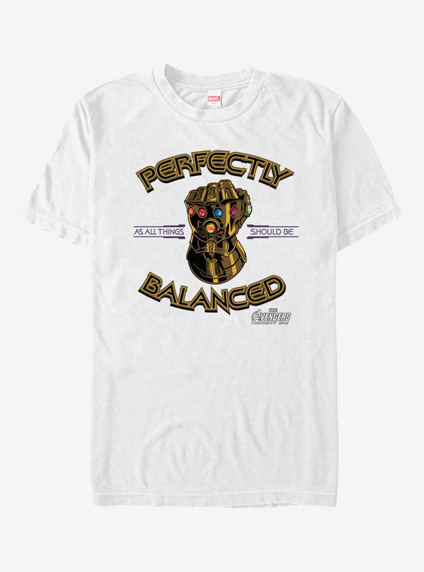 Marvel Avengers Perfectly Balanced T-Shirt, , hi-res