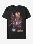 Marvel Avengers Space Suit T-Shirt, BLACK, hi-res